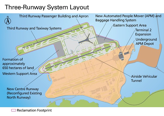 third runway hong kong airport international