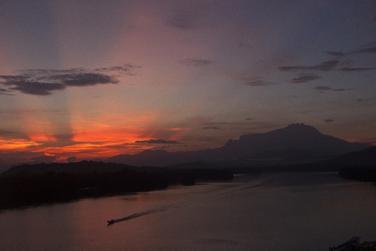 Sunrise over Mount Kinabalu