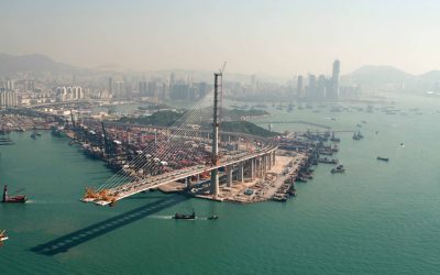 On this day in 2009, Hong Kong’s Stonecutters Bridge opened to traffic