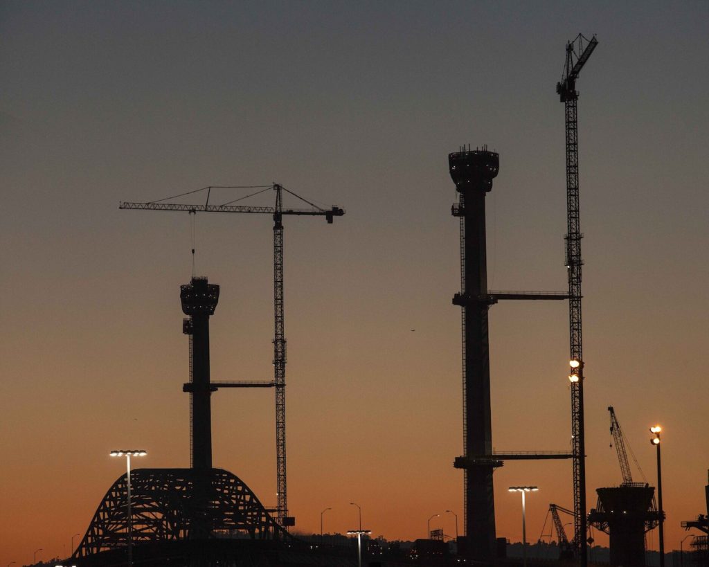 Gerald Desmond Bridge construction