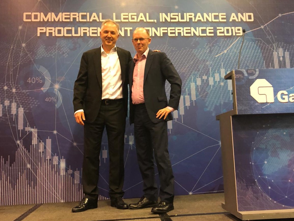 David Feehan at Gammon Commercial Legal Insurance and Procurement Conference at Asia Expo