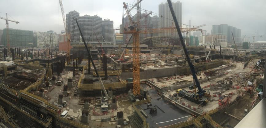 kowloon terminus construction