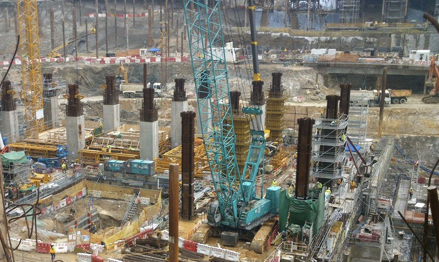 kowloon terminus construction