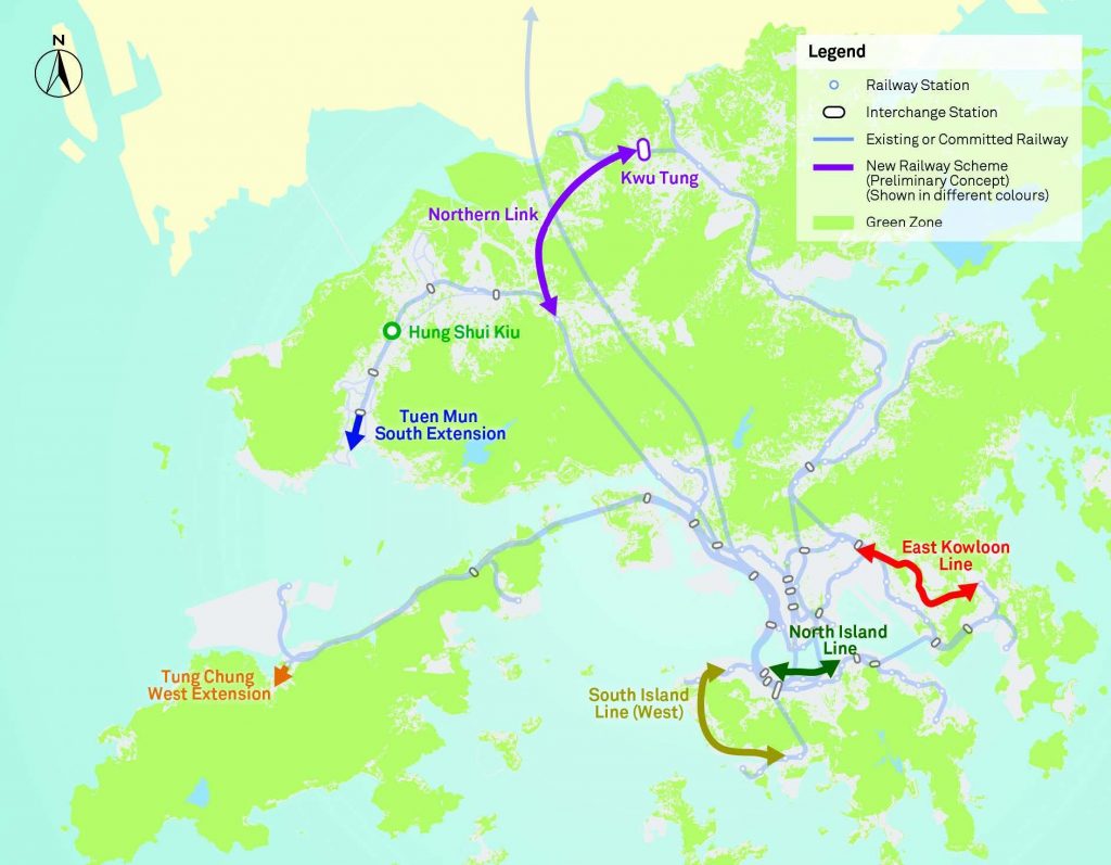 Hong Kong’s Railway Network in 2031