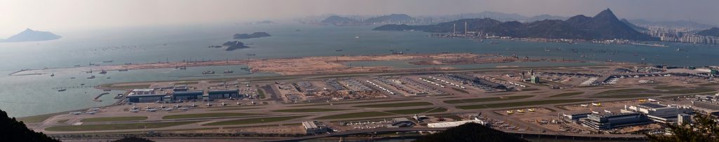 Hong kong international airport third runway