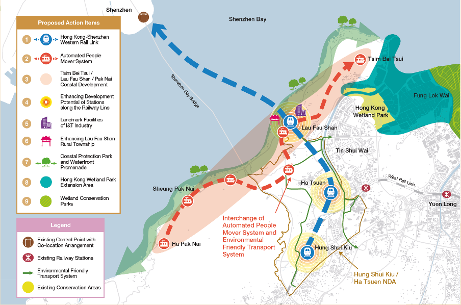 Hong kong Northern Link Spur Line