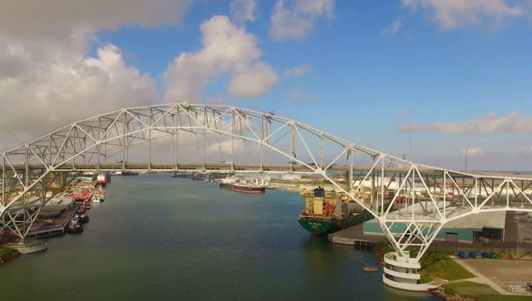 Interesting development on the Corpus Christi Harbor Bridge project in Texas