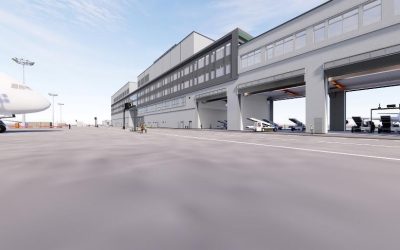 Multipurpose Building in Remaining Midfield Area